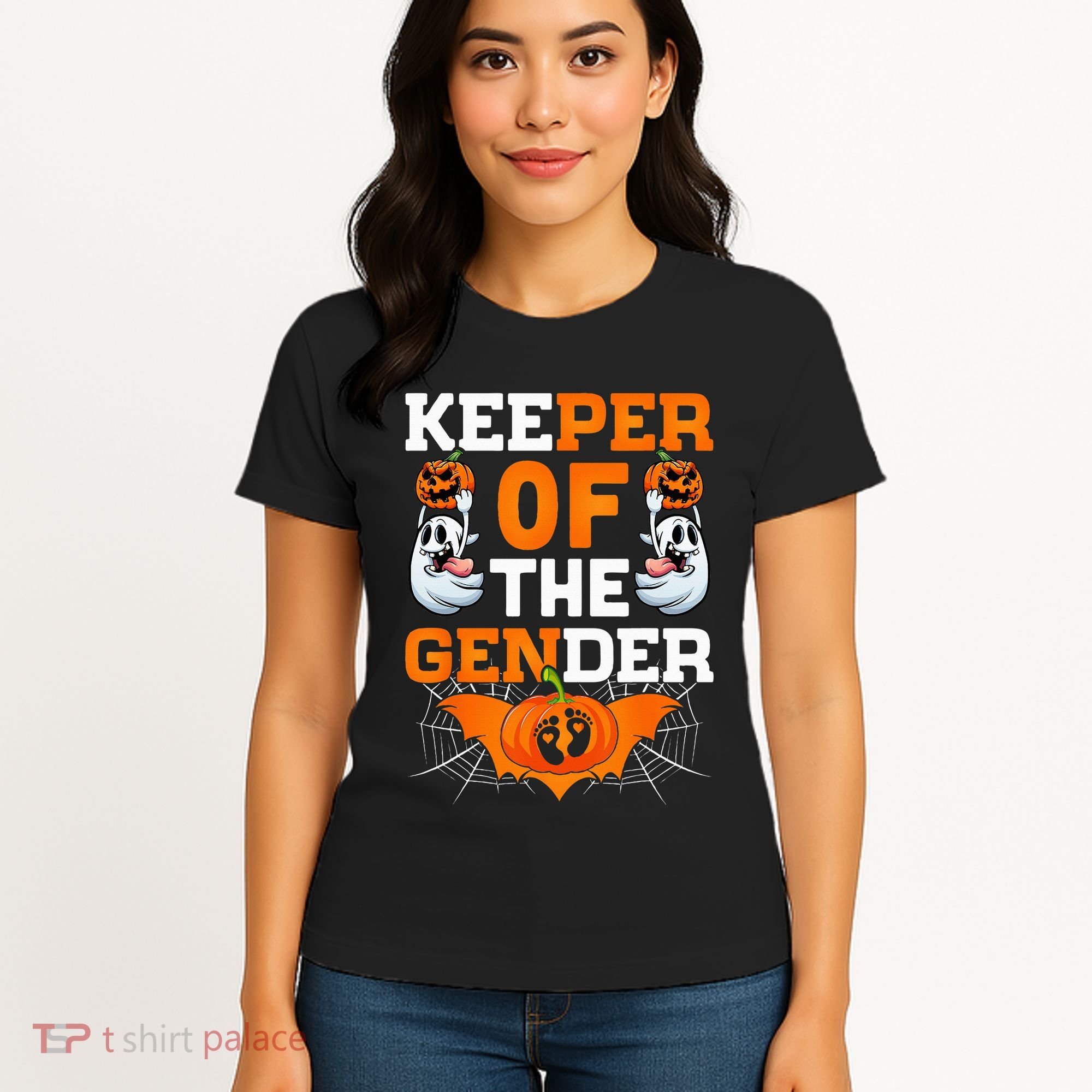 Hilarious Gender Reveal Halloween Party Surprise Women's T-Shirt