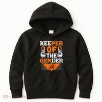 Hilarious Gender Reveal Halloween Party Surprise Kids Hoodie thumb 0