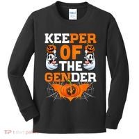 Hilarious Gender Reveal Halloween Party Surprise Kids Long Sleeve Shirt thumb 0