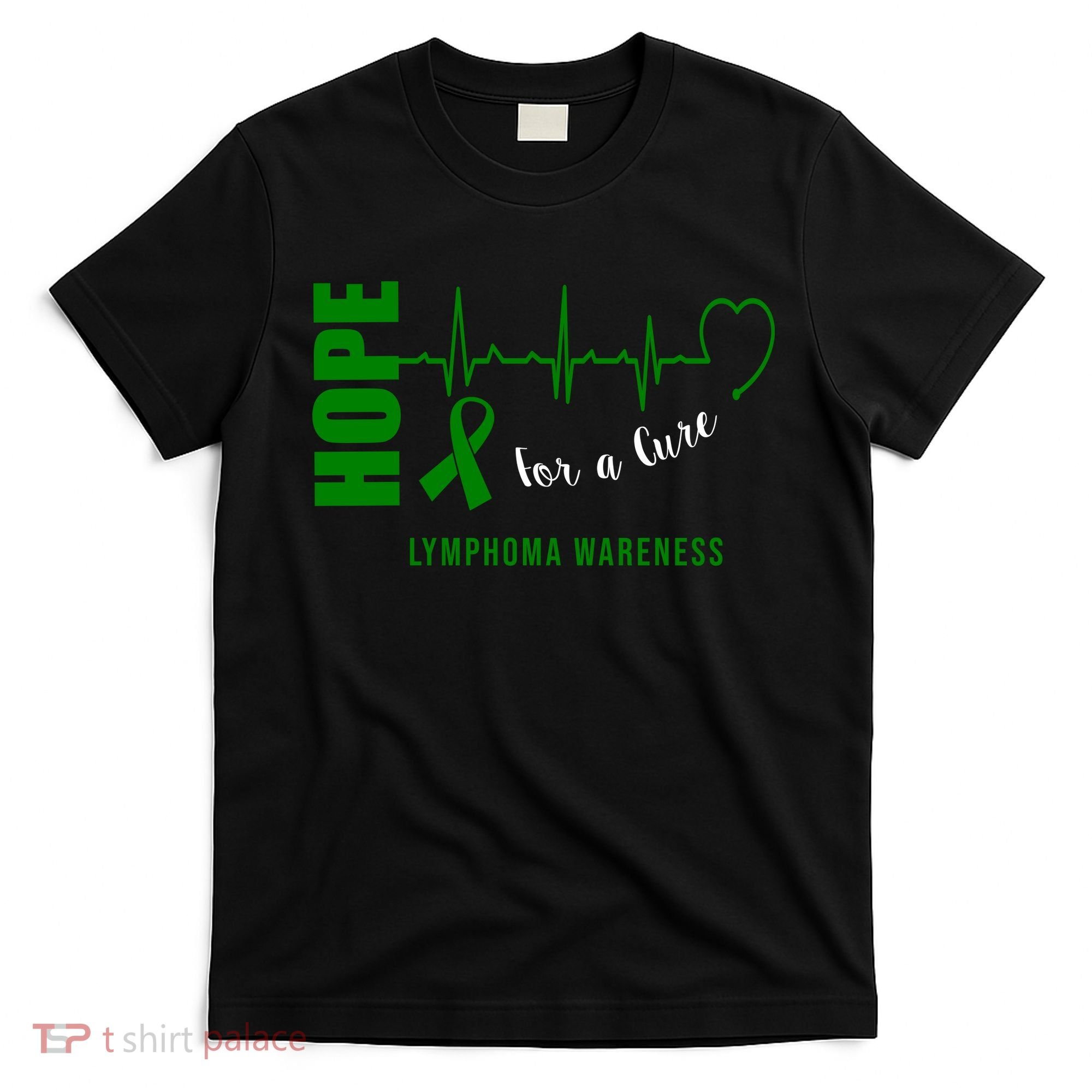 Hope Green Ribbon Lymphoma Awareness T-Shirt