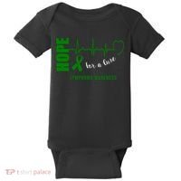 Hope Green Ribbon Lymphoma Awareness Baby Bodysuit thumb 0