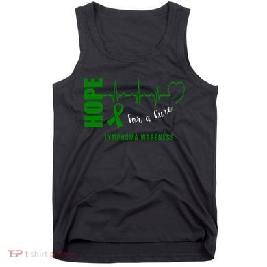 Hope Green Ribbon Lymphoma Awareness Tank Top