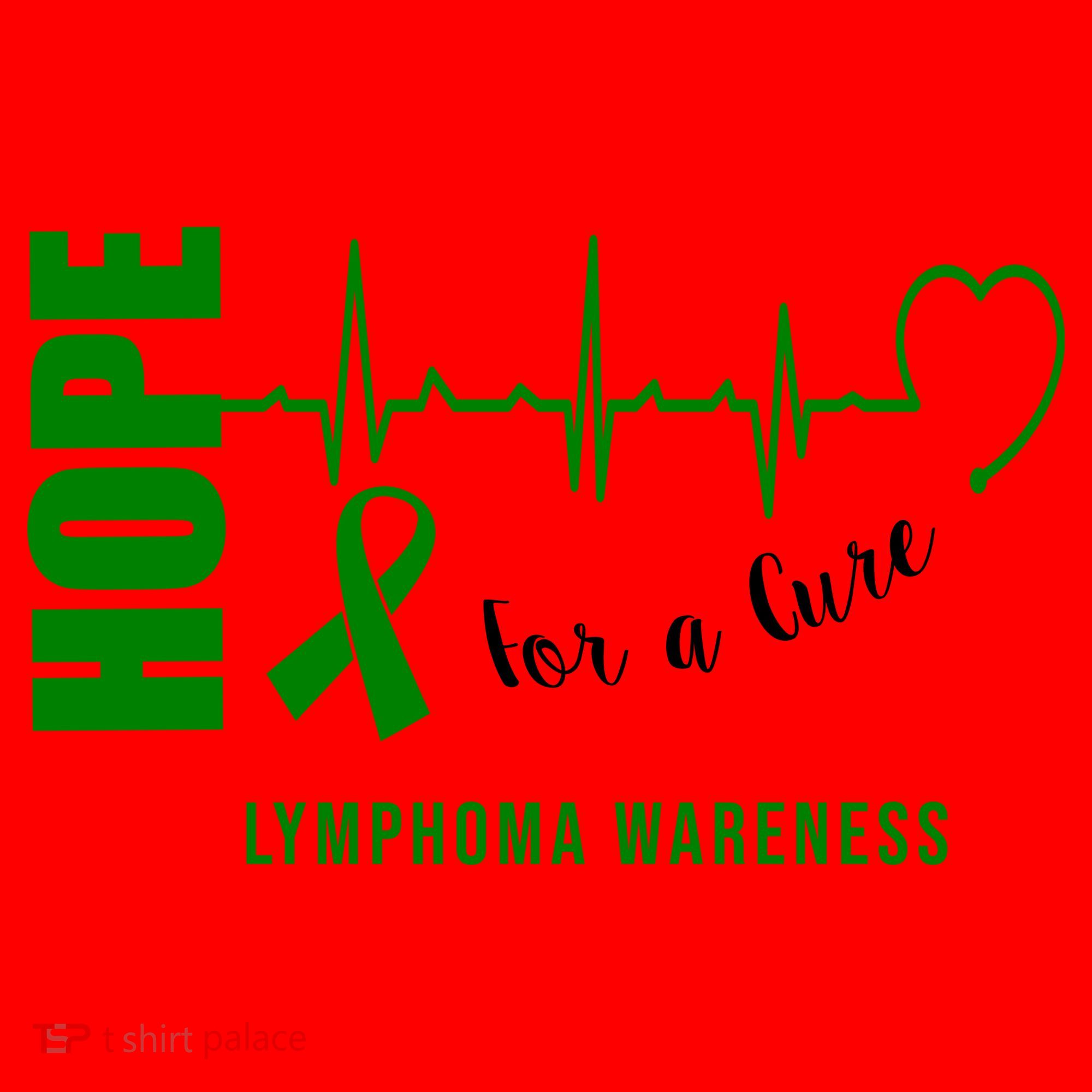 Hope Green Ribbon Lymphoma Awareness Santa Hat