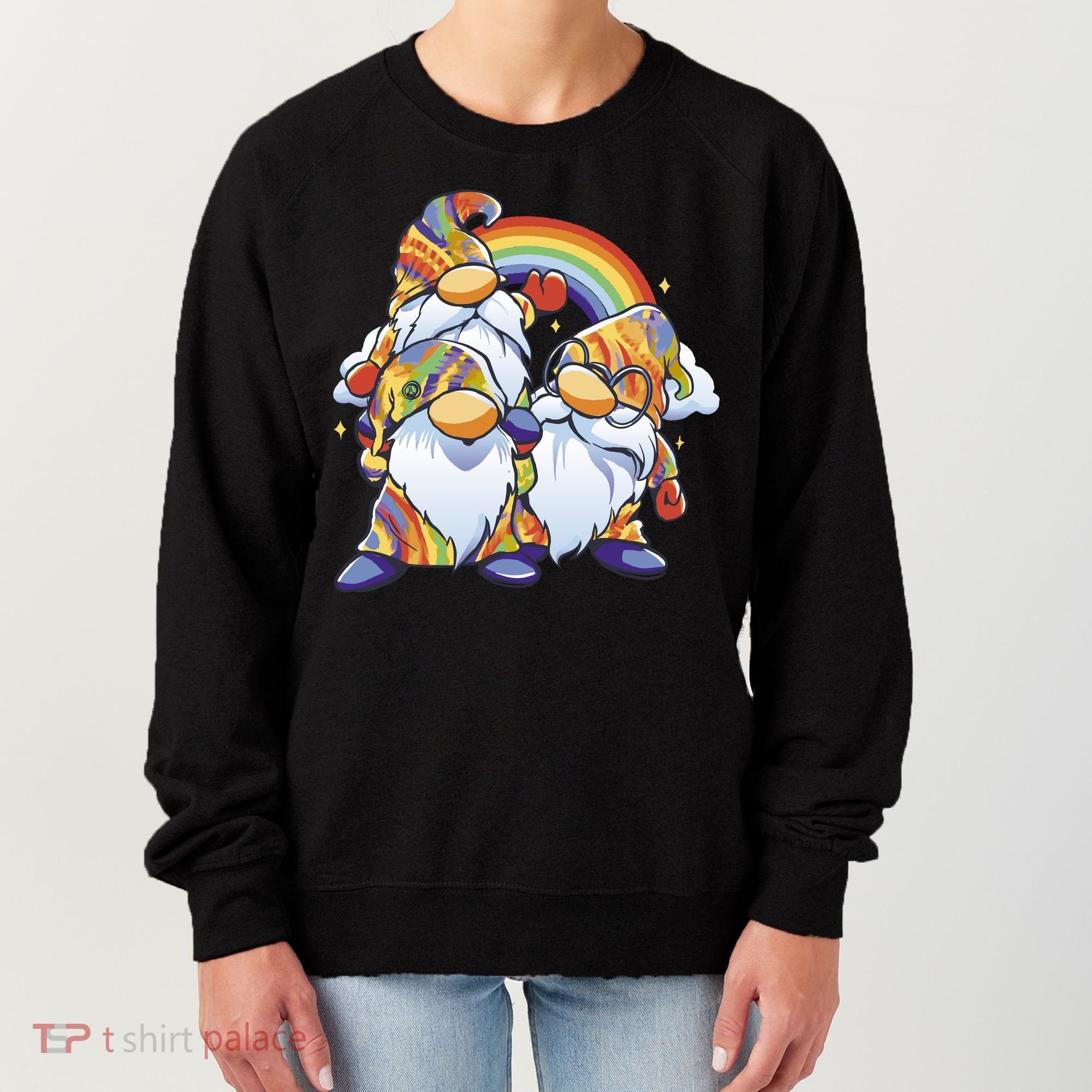 Hippie Gnomes Rainbow Women's Sweatshirt