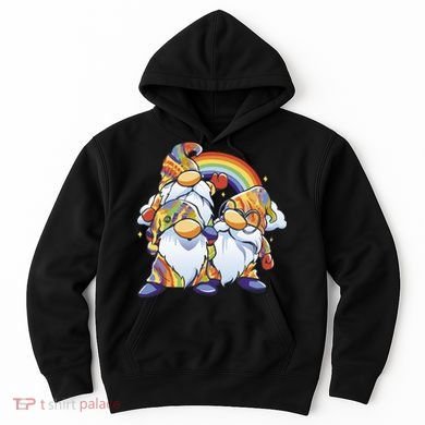 Hippie Gnomes Rainbow Hoodie