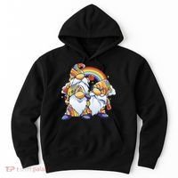 Hippie Gnomes Rainbow Hoodie thumb 0