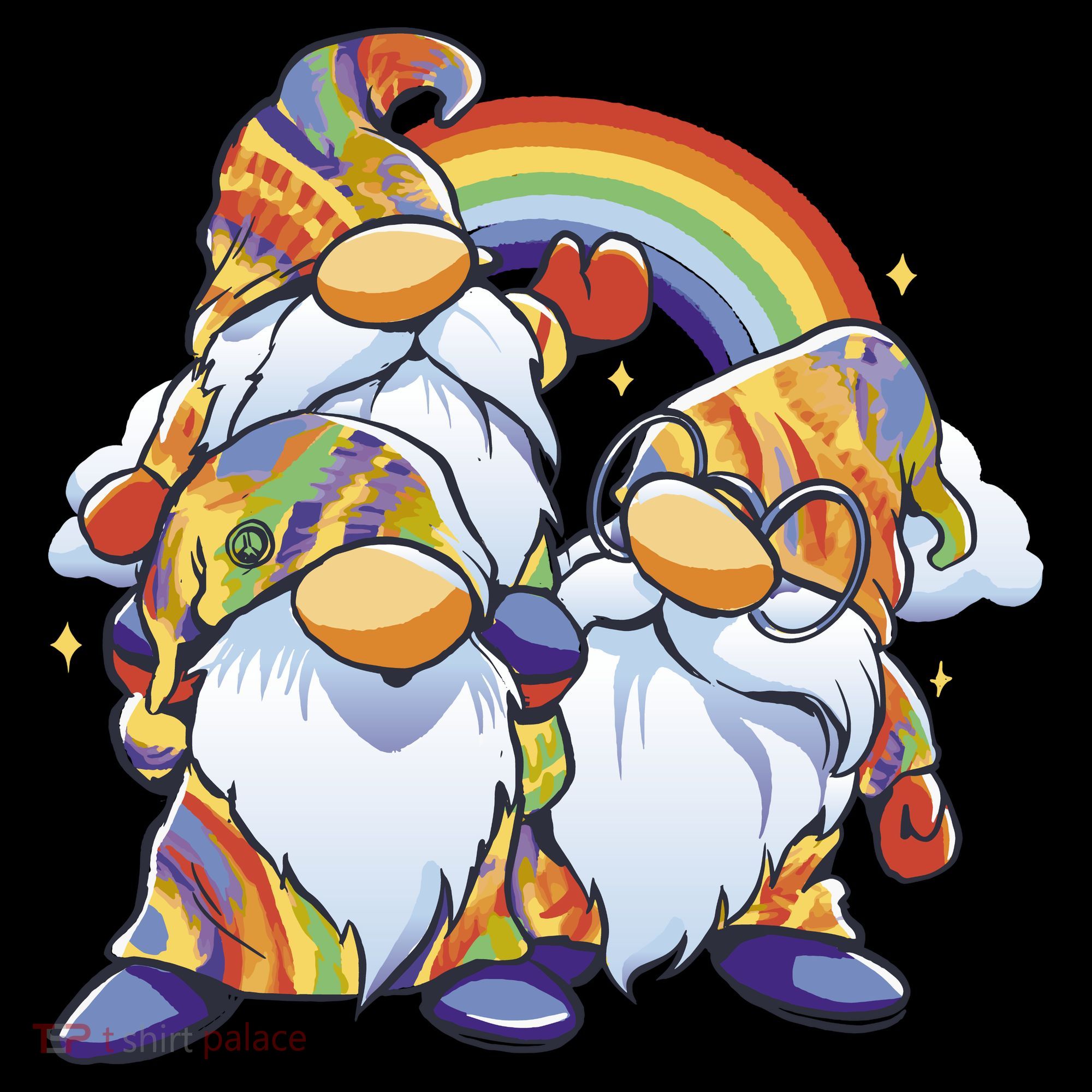 Hippie Gnomes Rainbow Sweatshirt