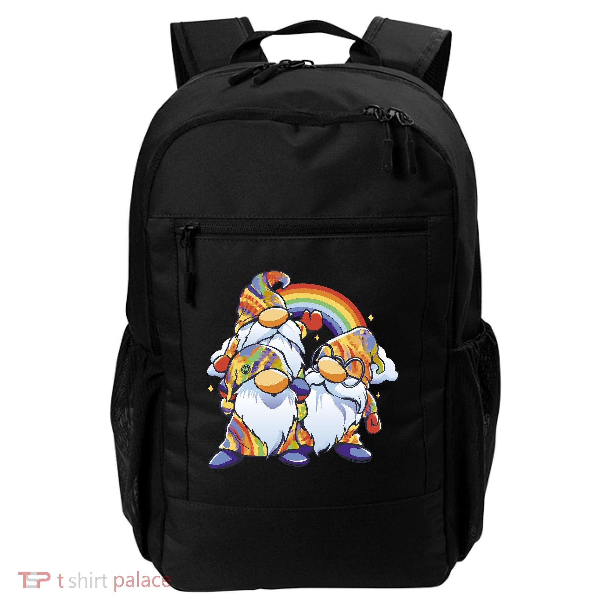 Hippie Gnomes Rainbow Backpack