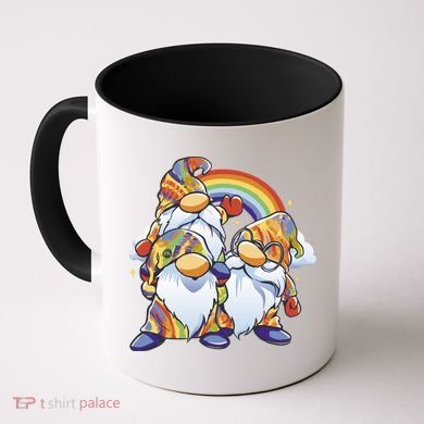 Hippie Gnomes Rainbow Coffee Mug