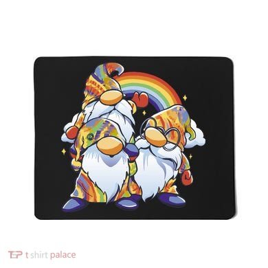 Hippie Gnomes Rainbow Mousepad