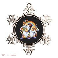 Hippie Gnomes Rainbow Ornament thumb 0
