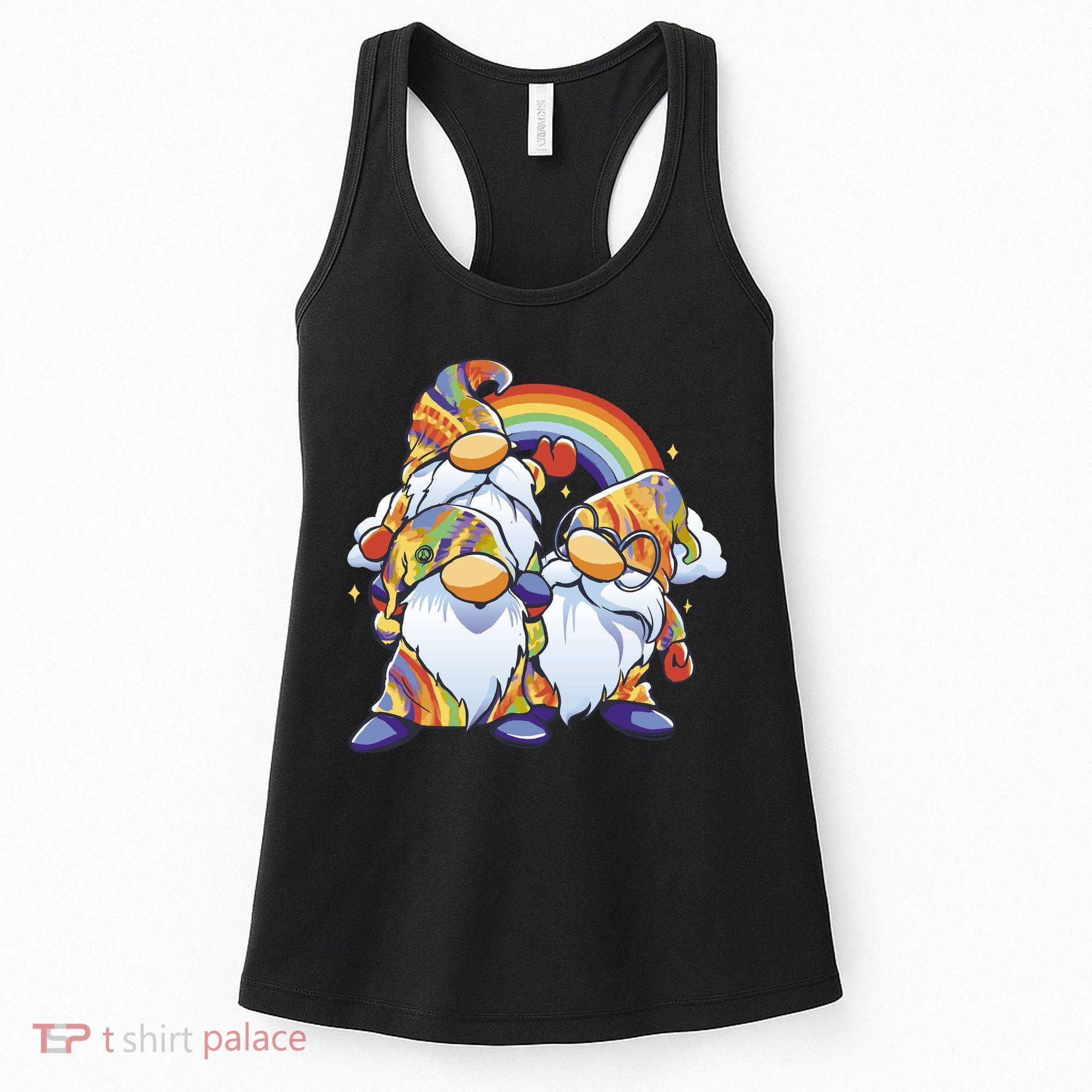 Hippie Gnomes Rainbow Women's Tank Top