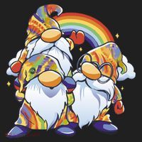 Hippie Gnomes Rainbow Hat thumb 2