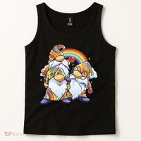 Hippie Gnomes Rainbow Tank Top thumb 2