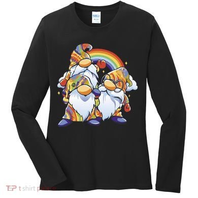 Hippie Gnomes Rainbow Women's Long Sleeve Shirt