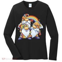 Hippie Gnomes Rainbow Women's Long Sleeve Shirt thumb 0