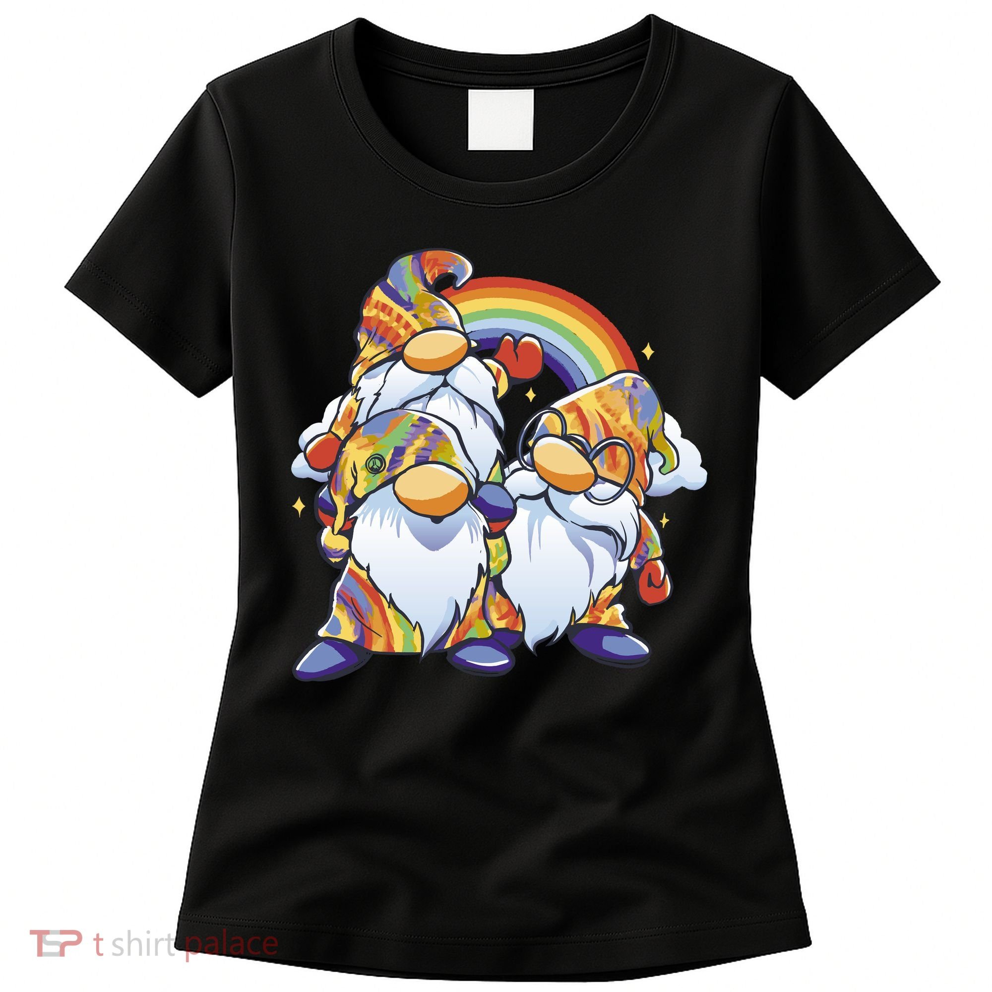 Hippie Gnomes Rainbow Women's T-Shirt