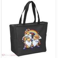 Hippie Gnomes Rainbow Tote Bag thumb 2