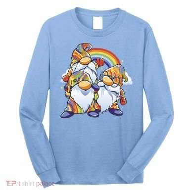Hippie Gnomes Rainbow Long Sleeve Shirt