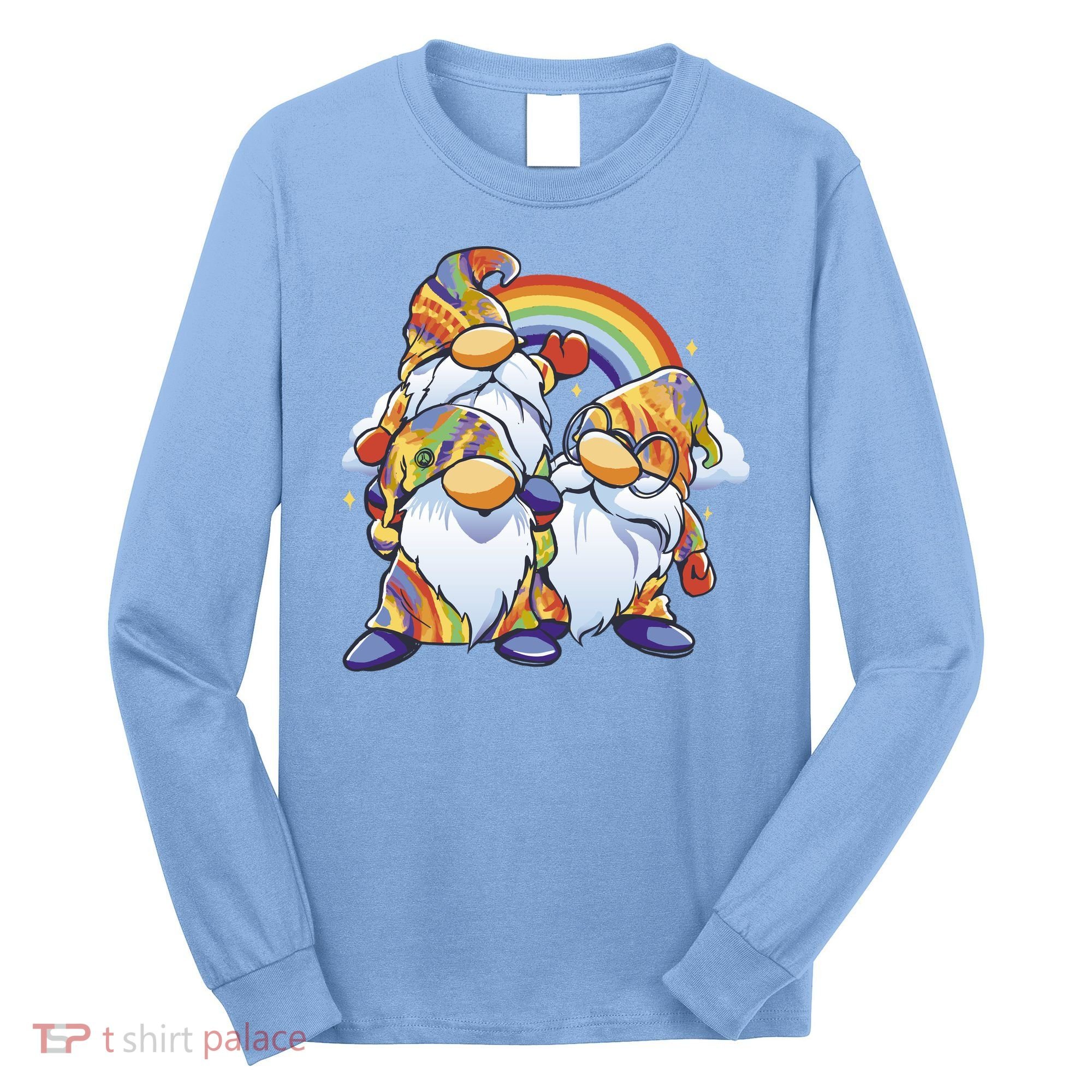 Hippie Gnomes Rainbow Long Sleeve Shirt