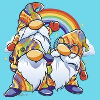 Hippie Gnomes Rainbow Long Sleeve Shirt thumb 2