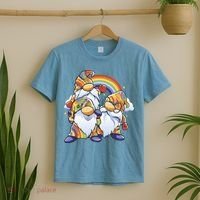 Hippie Gnomes Rainbow T-Shirt thumb 2