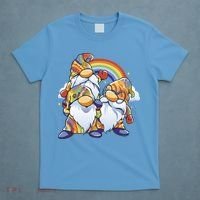 Hippie Gnomes Rainbow T-Shirt thumb 4