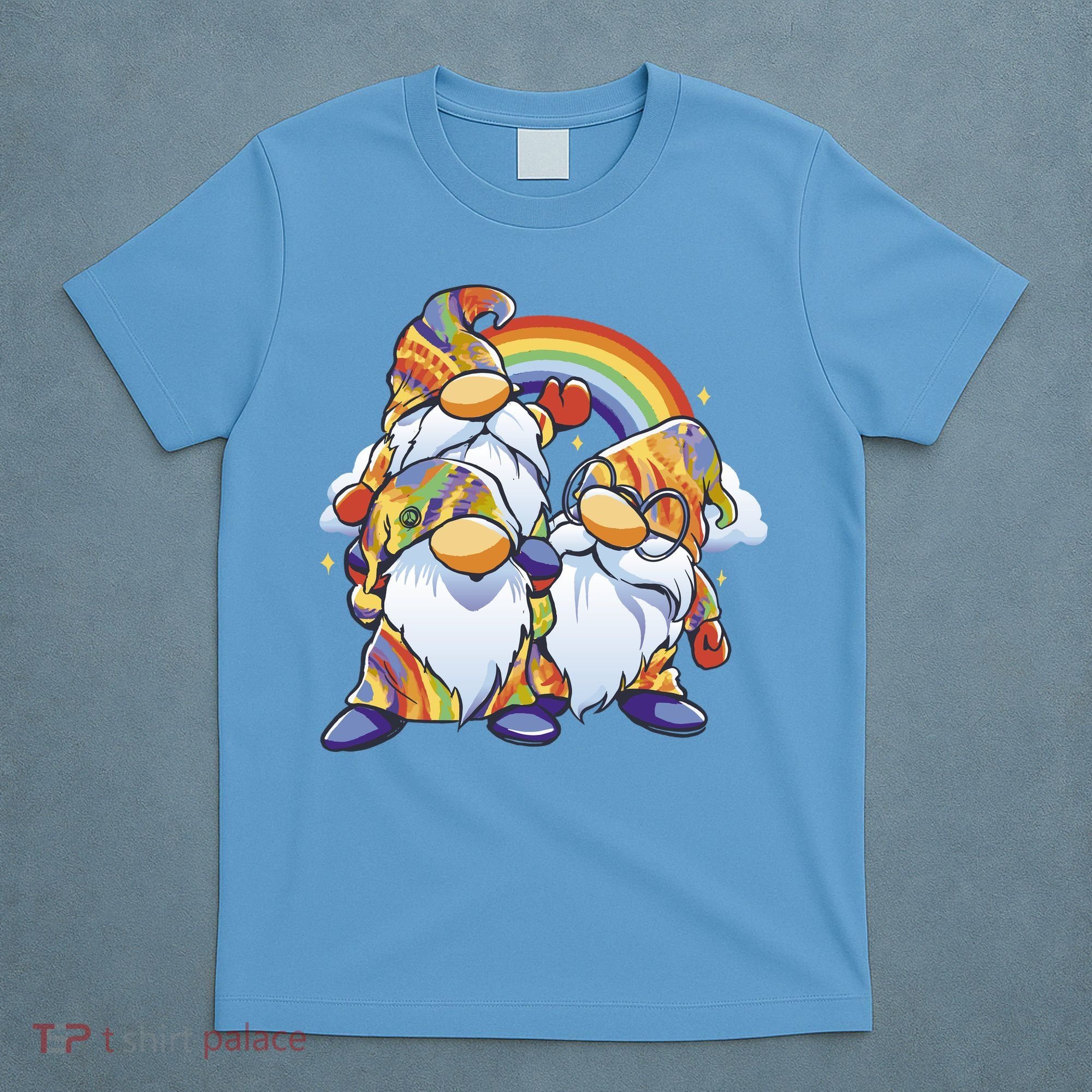 Hippie Gnomes Rainbow T-Shirt