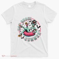 Hot Ghoul Summer Outfits Funny Beach Summer Haloween Women T-Shirt thumb 0