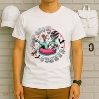 Hot Ghoul Summer Outfits Funny Beach Summer Haloween Women T-Shirt thumb 6