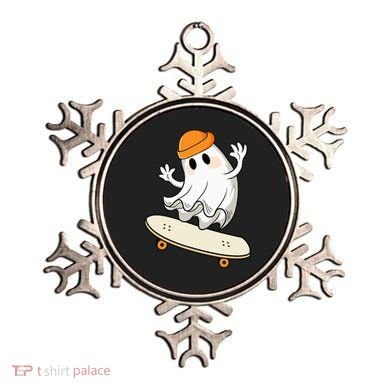Halloween Ghost Skateboard Halloween Skateboarding Ornament