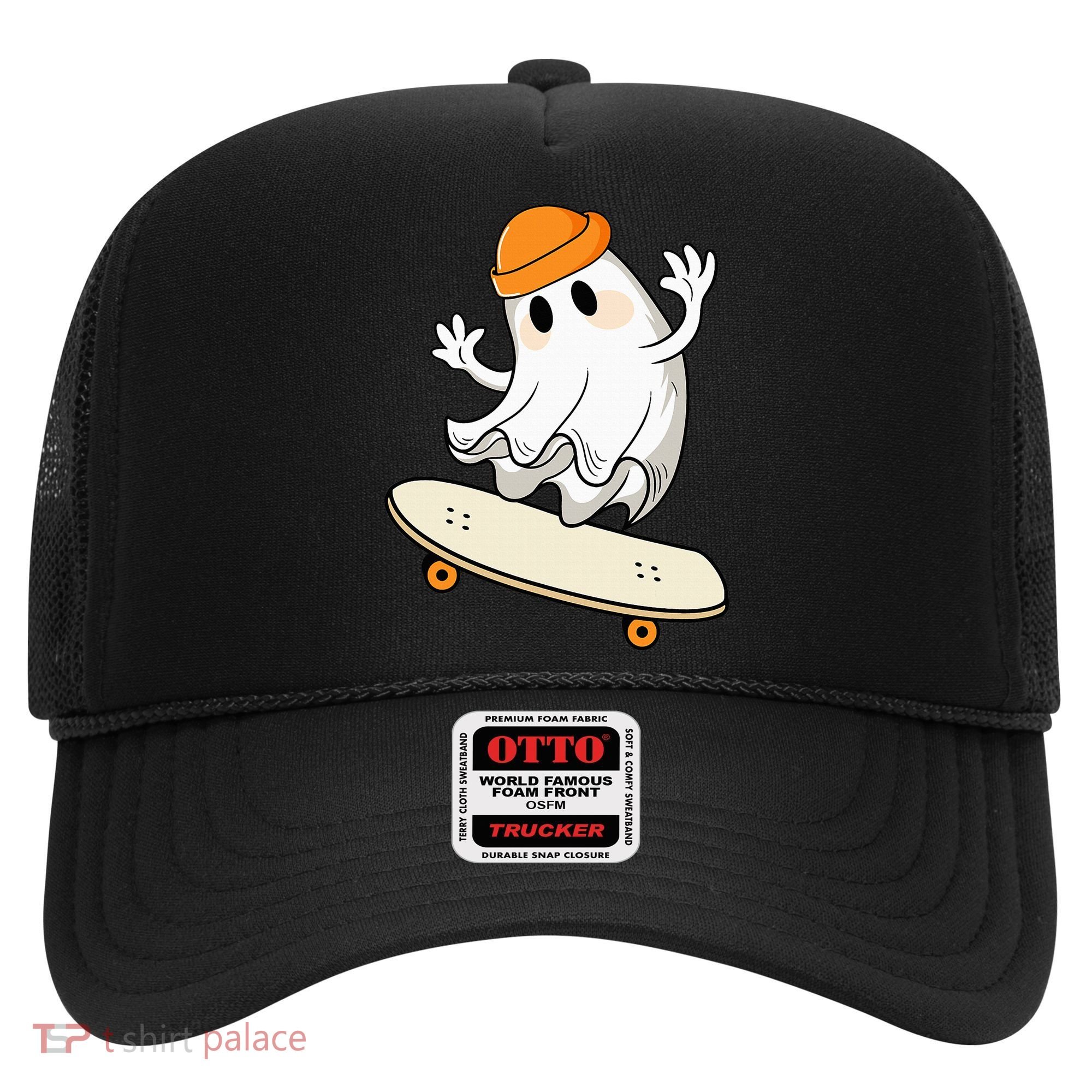 Halloween Ghost Skateboard Halloween Skateboarding Hat