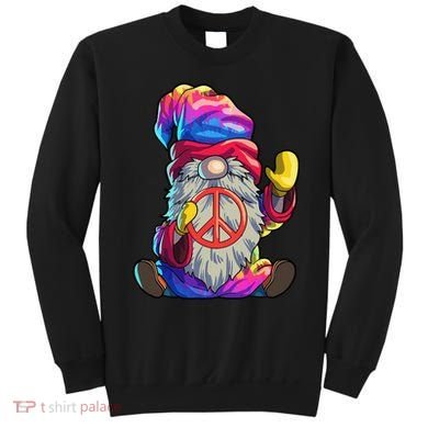 Hippie Gnomes Tie Dye Peace Gnomes Sweatshirt