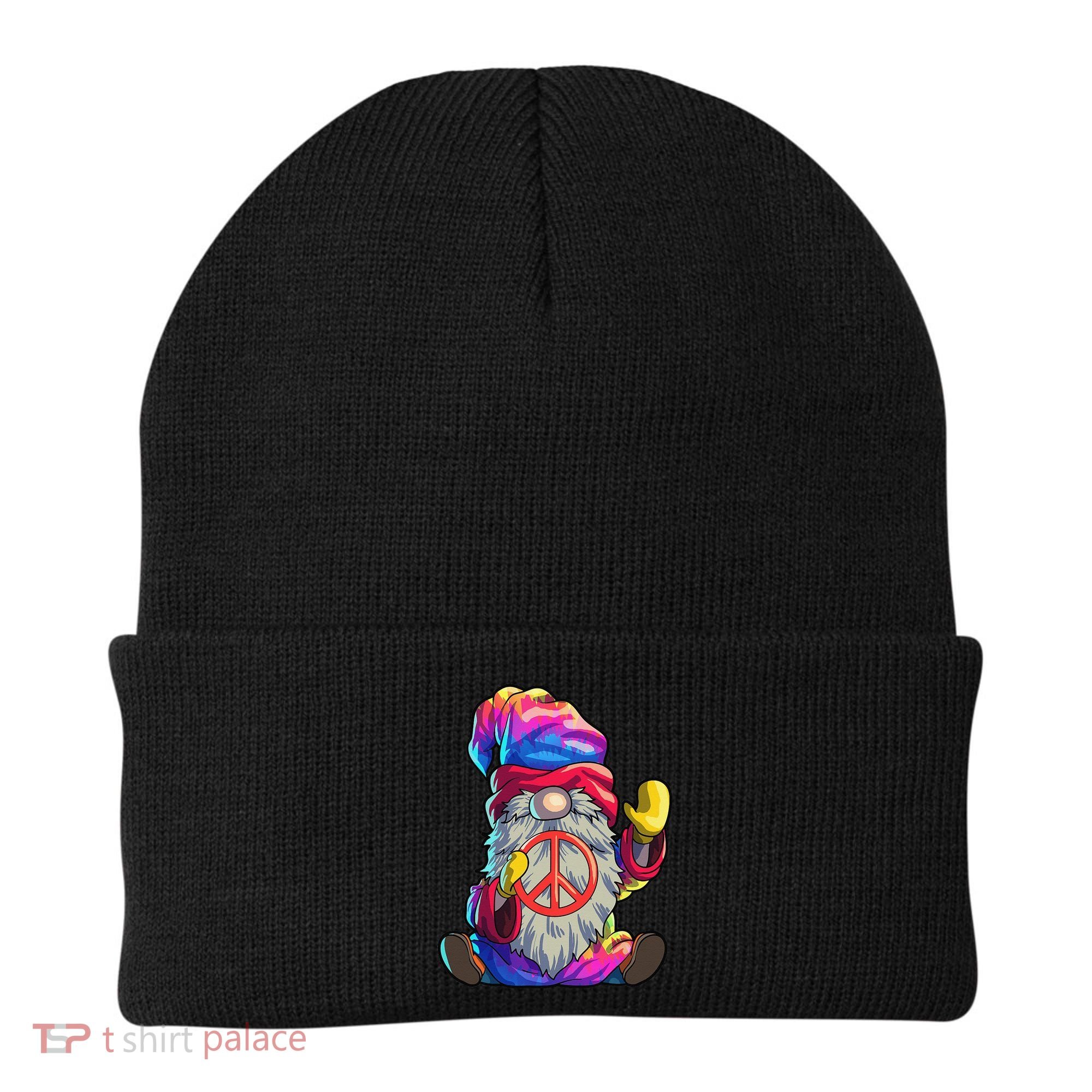 Hippie Gnomes Tie Dye Peace Gnomes Beanie