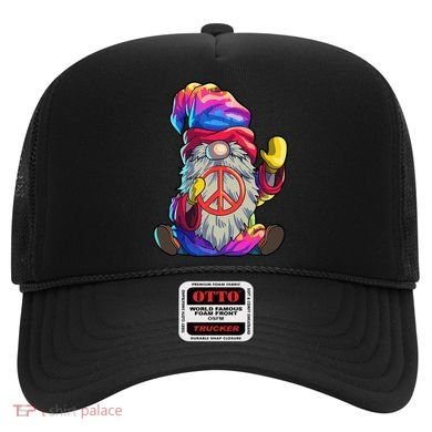 Hippie Gnomes Tie Dye Peace Gnomes Hat
