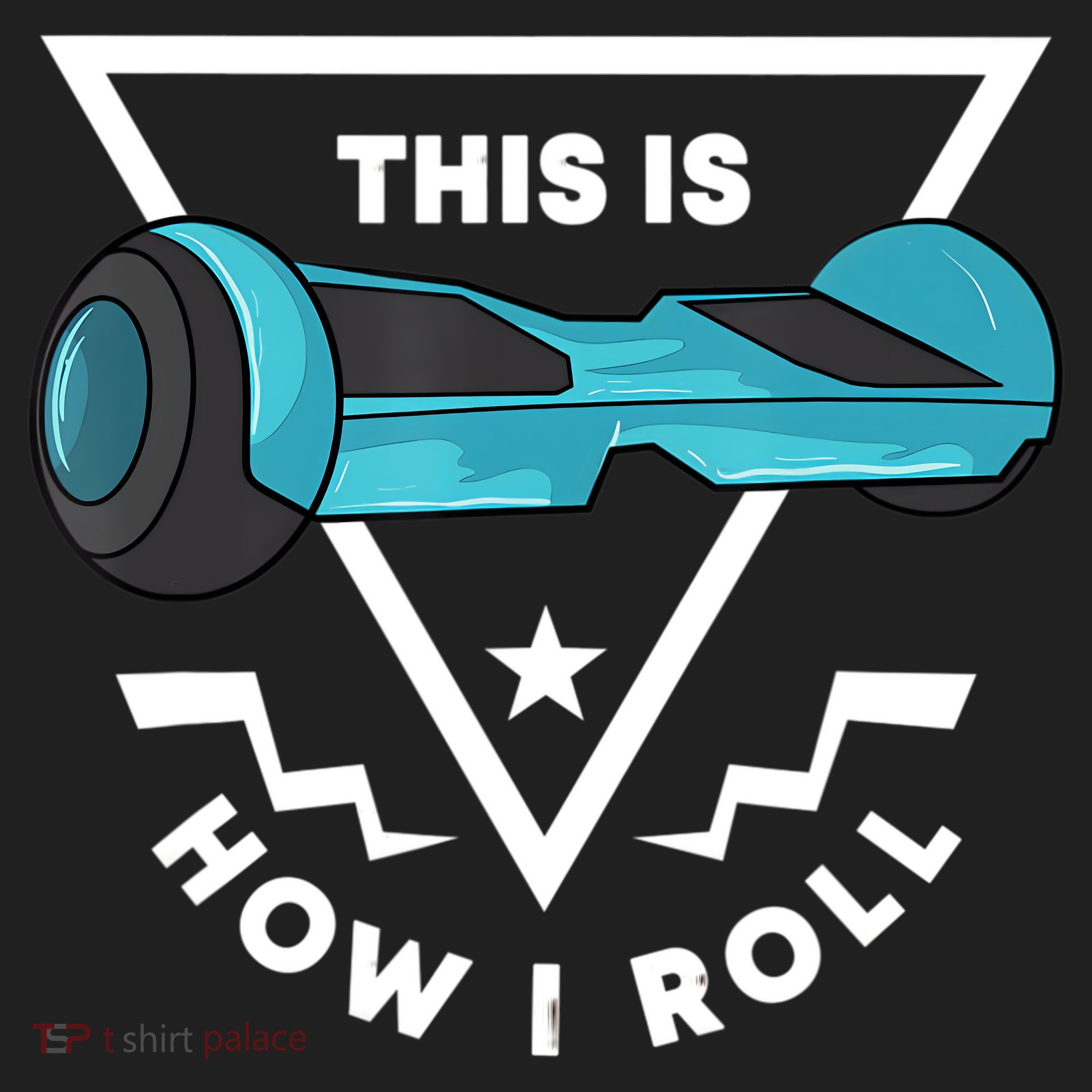 Hoverboard Gift This Is How I Roll Hover Board Women's Sweatshirt