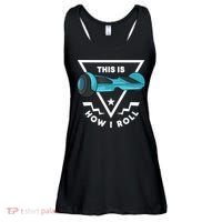 Hoverboard Gift This Is How I Roll Hover Board Ladies Essential Flowy Tank thumb 0