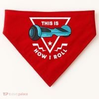 Hoverboard Gift This Is How I Roll Hover Board USA-Made Doggie Bandana thumb 0