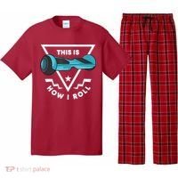 Hoverboard Gift This Is How I Roll Hover Board Pajama Set thumb 0