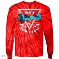 Hoverboard Gift This Is How I Roll Hover Board Tie-Dye Long Sleeve Shirt thumb 0