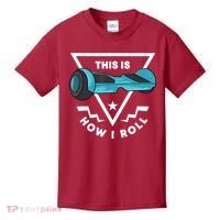 Hoverboard Gift This Is How I Roll Hover Board Kids T-Shirt thumb 0