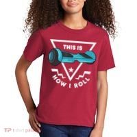 Hoverboard Gift This Is How I Roll Hover Board Kids T-Shirt thumb 2