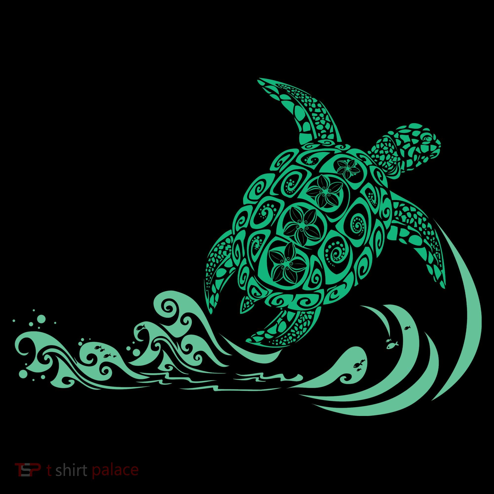 Hawaiian Green Turtle Backpack