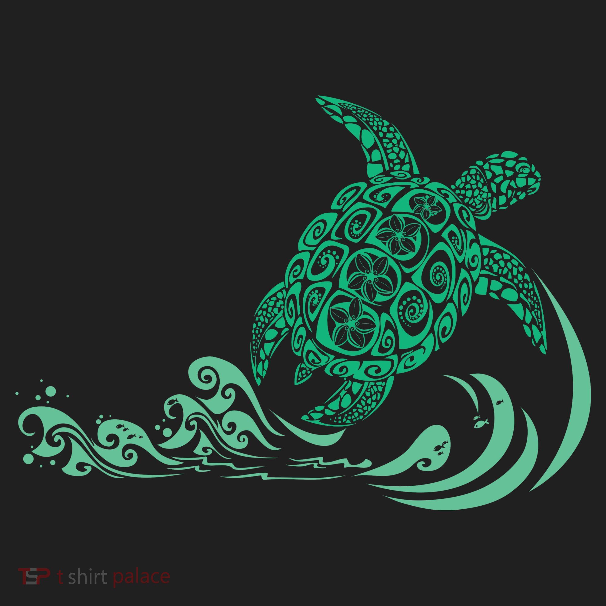 Hawaiian Green Turtle Tumbler