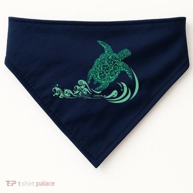 Hawaiian Green Turtle USA-Made Doggie Bandana