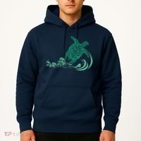 Hawaiian Green Turtle Hoodie thumb 2