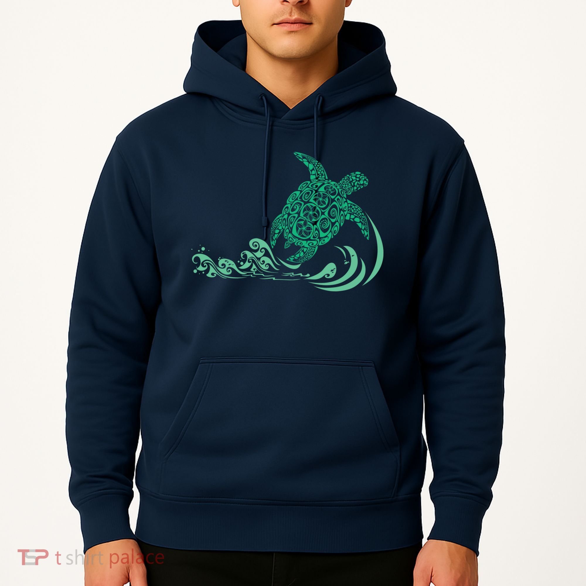 Hawaiian Green Turtle Hoodie