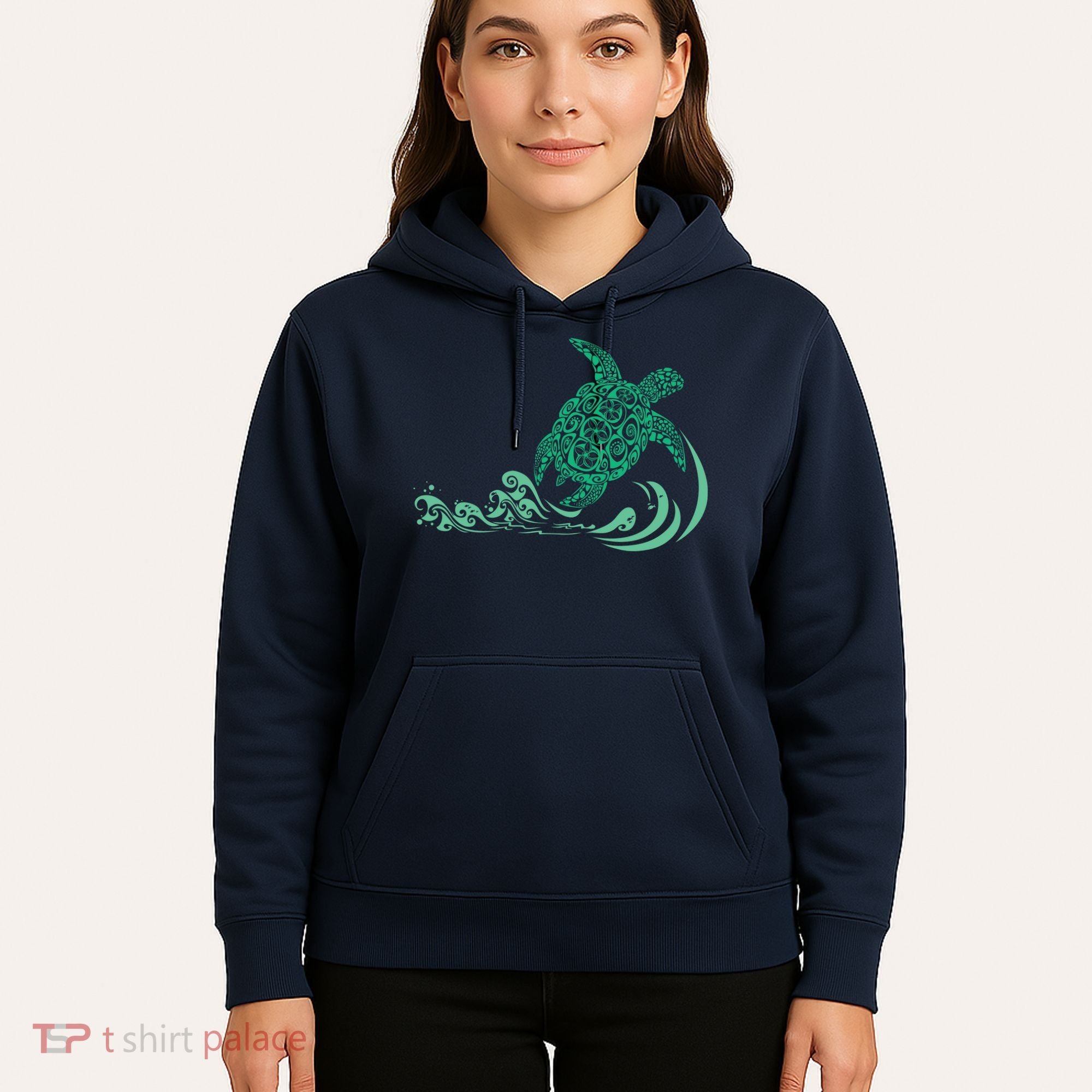 Hawaiian Green Turtle Hoodie