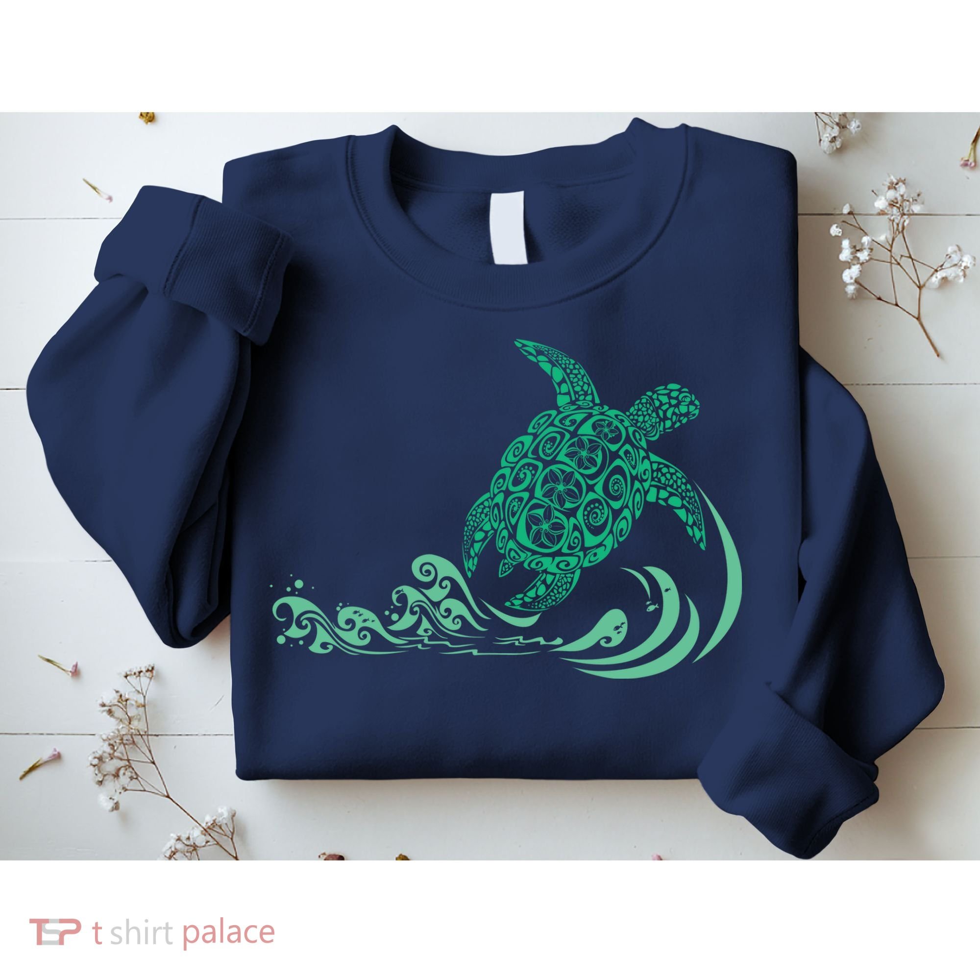 Hawaiian Green Turtle Sweatshirt