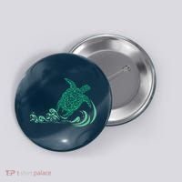 Hawaiian Green Turtle Button thumb 0